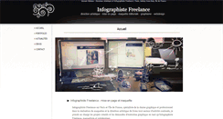 Desktop Screenshot of infographiste-freelance.net
